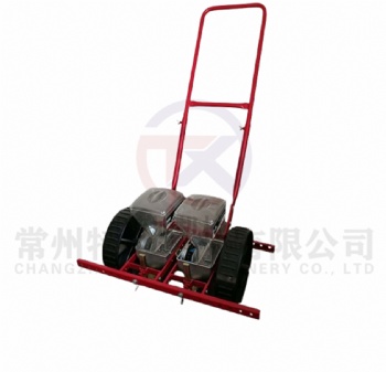 Hot selling two rows all-powerful seeder/Vegetable grain manual seeder