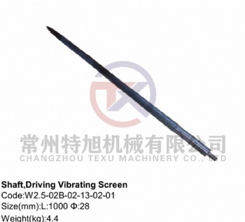 Shaft,Driving Vibrating Screen W2.5-02B-02-13-02-01