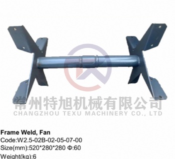 Frame Weld, Fan W2.5-02B-02-05-07-00