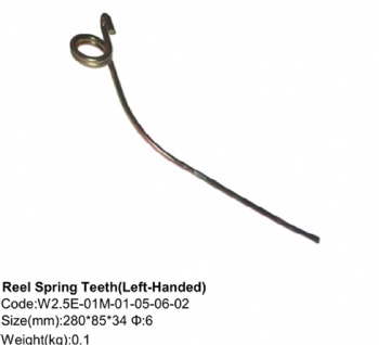 Reel Spring Teeth(Left-Handed) W2.5E-01M-01-05-06-02