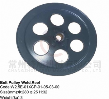 Belt Pulley Weld,Reel W2.5E-01XCP-01-05-03-00