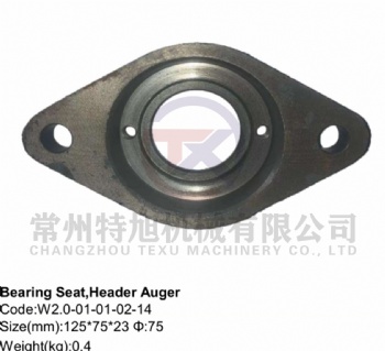 Bearing Seat,Header Auger W2.0-01-01-02-14