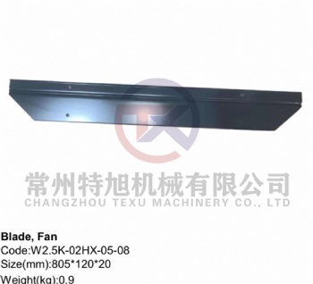 Blade, Fan W2.5K-02HX-05-08