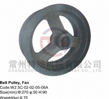 Belt Pulley, Fan W2.5C-02-02-05-06A