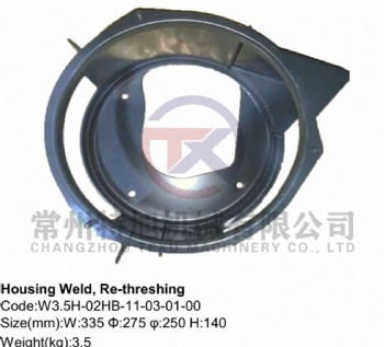 Housing Weld, Re-threshing W3.5H-02HB-11-03-01-00