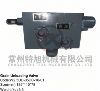 Grain Unloading Valve W2.5DD-05DC-16-01