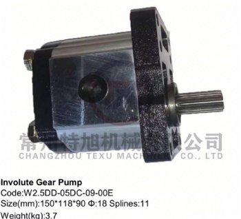 Involute Gear Pump W2.5DD-05DC-09-00E