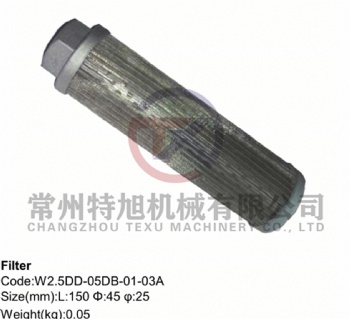 Filter W2.5DD-05DB-01-03A