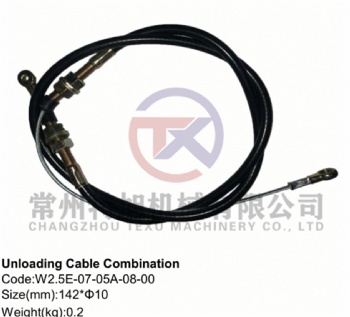 Unloading Cable Combination W2.5E-07-05A-08-00