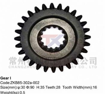 Gear I ZKB85-302a-002