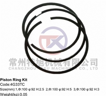 Piston Ring Kit 4G33TC