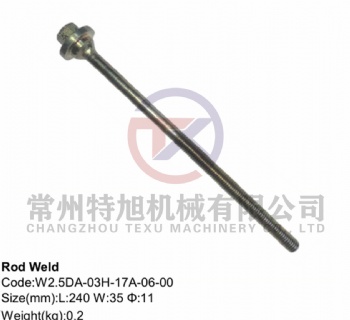 Rod Weld W2.5DA-03H-17A-06-00