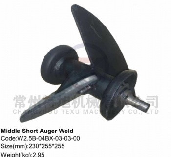 Middle Short Auger Weld W2.5B-04BX-03-03-00