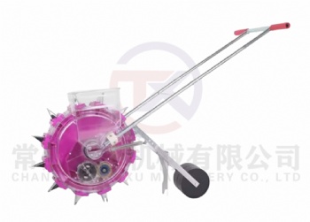 Small household hand-propelled seeder planting machine planter hand corn, soybean, peanut and cotton planter seeding machine